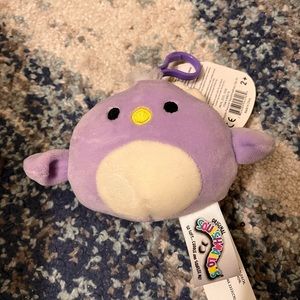 Squishmallows 3.5” Elina the Peacock Clip